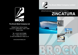 zincatura - Brock Metal