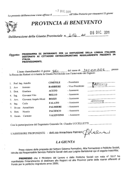 PROVINCIA di BENEVENTO