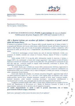 Rapporto 2007-2008 - Azienda Ulss 12 veneziana