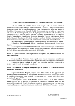 22 Maggio 2007 - Avis Ossolana