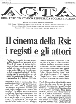 dell` istituto storico repubblica sociale italiana