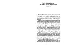 Francesco Renda, La cooperazione agricola dai decreti Gullo alla