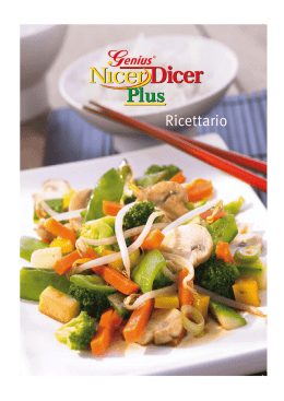 Manuale Italiano Nicer Dicer Plus