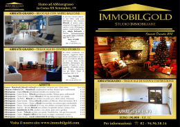 Dicembre 2012 - Immobil Gold SRL