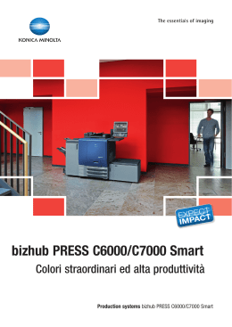 bizhub PRESS C6000/C7000 Smart