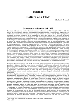 Lottare alla FIAT