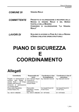 Allegati - La Venaria Reale