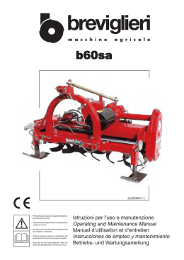 Zappatrice b60sa - v. Pflug