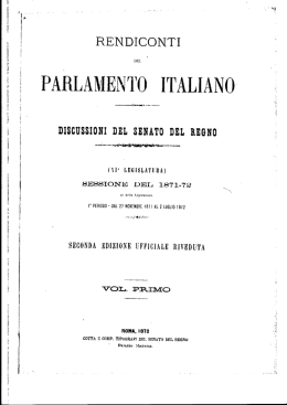 Indice dell`Attivit&agrave; Parlamentare