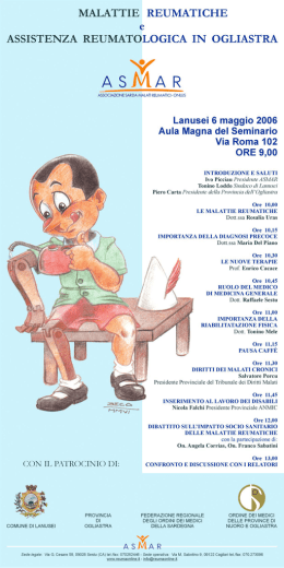 ASMAR_Malattie_reumatiche_Ogliastra
