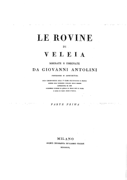 DA GIOVANNI ANTOLINI