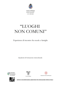 COS`E` IL CD/LEI - Comune di Bologna