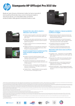 Stampante HP Officejet Pro X551dw
