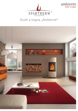 Stufe a Legna &bdquo;Ambiente&ldquo; - MASOLINI Stufe & Camini srl