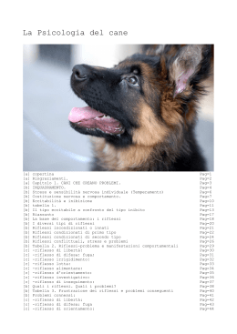 Cinofilia - Letture - Educazione - Ita - Psicologia Del Cane