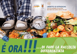 Manuale raccolta differenziata Lodi Centro Storico