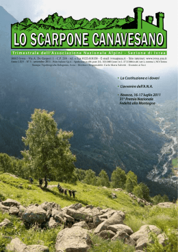 Settembre 2011 - ANA Sezione di Ivrea