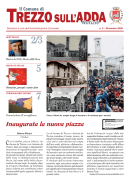 Inaugurata la nuova piazza