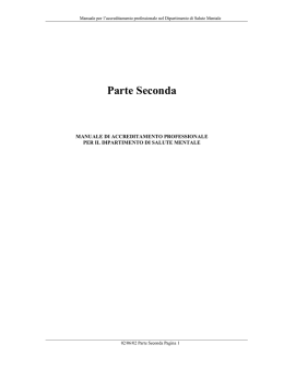 Manuale di accreditamento Ed. 2002 - Associazione Italiana Qualit&agrave;