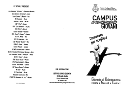 le scuole presenti - Istituto Comprensivo "Futura"