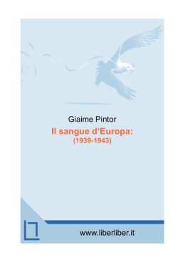 Il sangue d`Europa