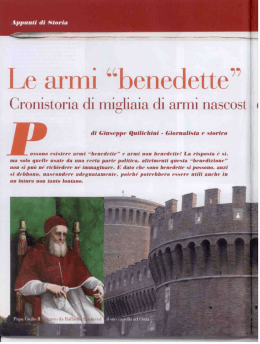 Le armi benedette&rdquo; da Togliatti