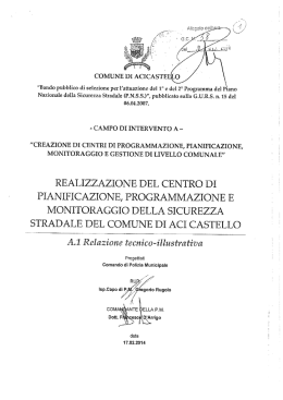 campo di intervento a - Comune di Aci Castello