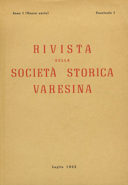 Scarica il Fascicolo I (in formato )