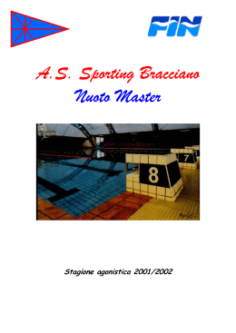 AS Sporting Bracciano Nuoto Master