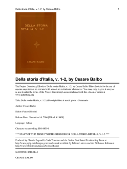 Della storia d`Italia, v. 1-2
