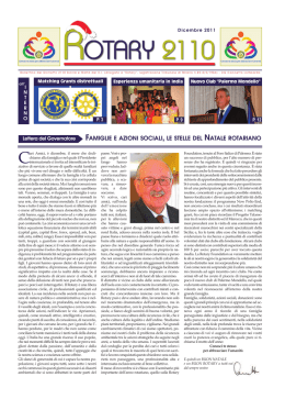 il Bollettino del Rotary 2110
