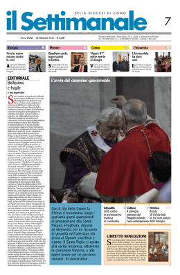 Numero Completo - Diocesi di Como