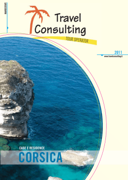 pdf 1,08 MB - Travel Consulting - Studio di Consulenza Turistica