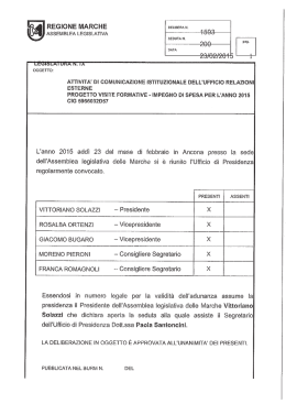 Scarica documento - Consiglio regionale delle Marche