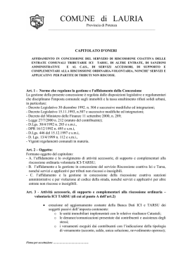 DELIBERAZIONE GIUNTA COMUNALE