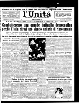 l`Unit&agrave;