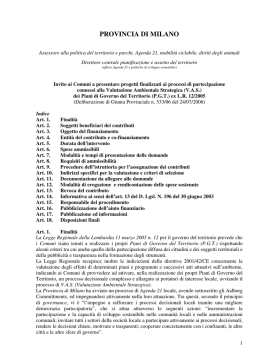 Valutazione Ambientale Strategica