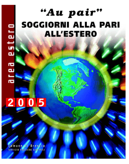 elenco delle agenzie - Provincia di Pesaro e Urbino