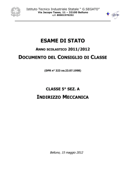 Schema generale tesi: GEOMETROLOGIA