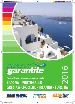 spagna - portogallo grecia & crociere - irlanda - turchia