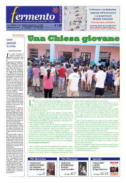 Numero_7-8 luglio-agosto_2013 - Arcidiocesi di Brindisi