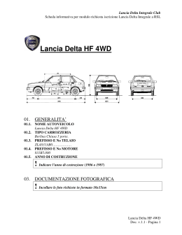 Lancia Delta HF 4WD - Lancia Delta Integrale Club
