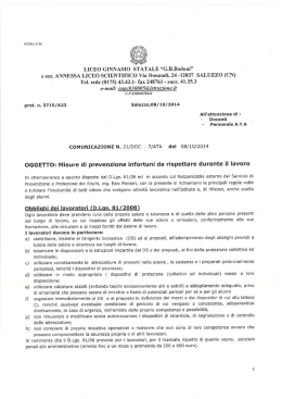 misure di prev inortuni durante il lavoro2014