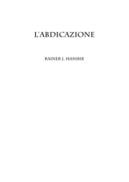 l`abdicazione - WordPress.com