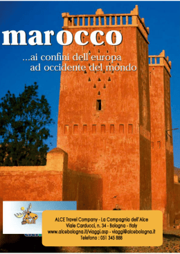 scarica il catalogo generale Marocco