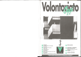 N.3 - Centro Nazionale per il Volontariato