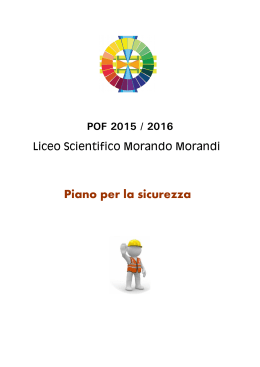 Allegati al POF 2015-2016 - Liceo Scientifico Statale “Morando