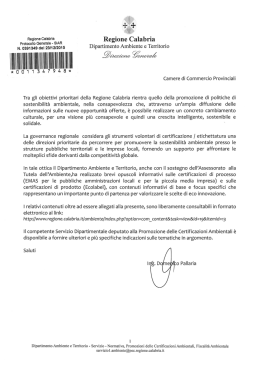 Nota presenatzione opuscolo Camere di