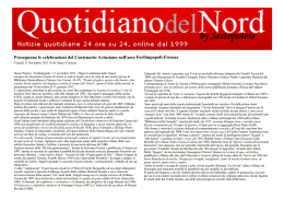 QuotidianoddNord - Biblioteca Marucelliana