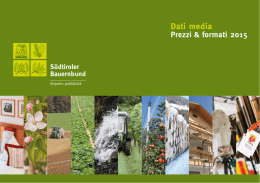 Dati media - S&uuml;dtiroler Bauernbund